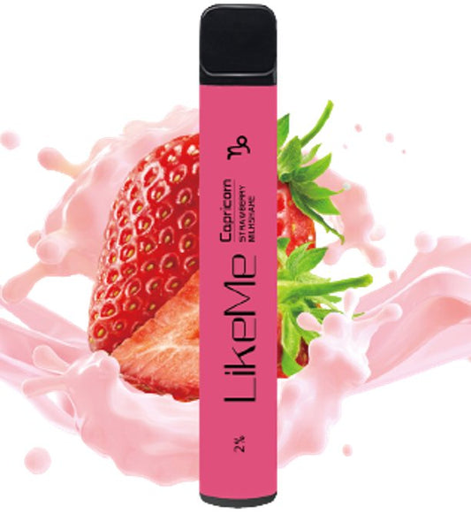 Like Me Puff Stick Strawberry Milkshake 2ml / 2% - Candyshop.ch