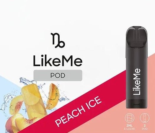 Like Me POD Peach Ice 2 Pods 2% - Candyshop.ch