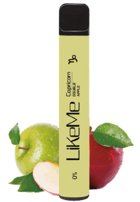 Like Me Puff Stick Double Apple Zero - Candyshop.ch