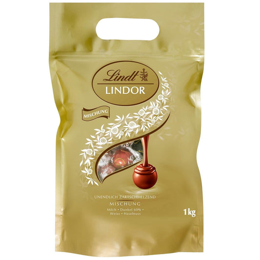 Lindt Lindor Mischung 1kg - Candyshop.ch