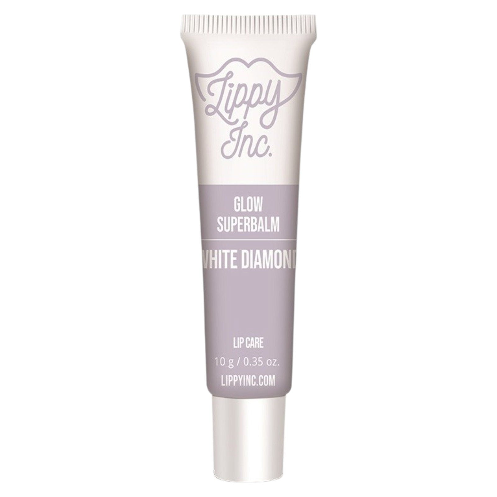 Lippy Inc. Lippy Inc., Glow Superbalm White Diamond, Glanzfinish, Lippenbalsam, 10 g Regular