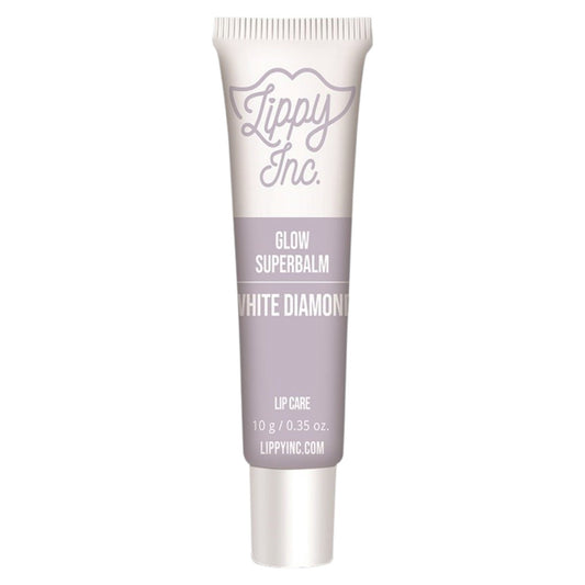 Lippy Inc. Lippy Inc., Glow Superbalm White Diamond, Glanzfinish, Lippenbalsam, 10 g Regular