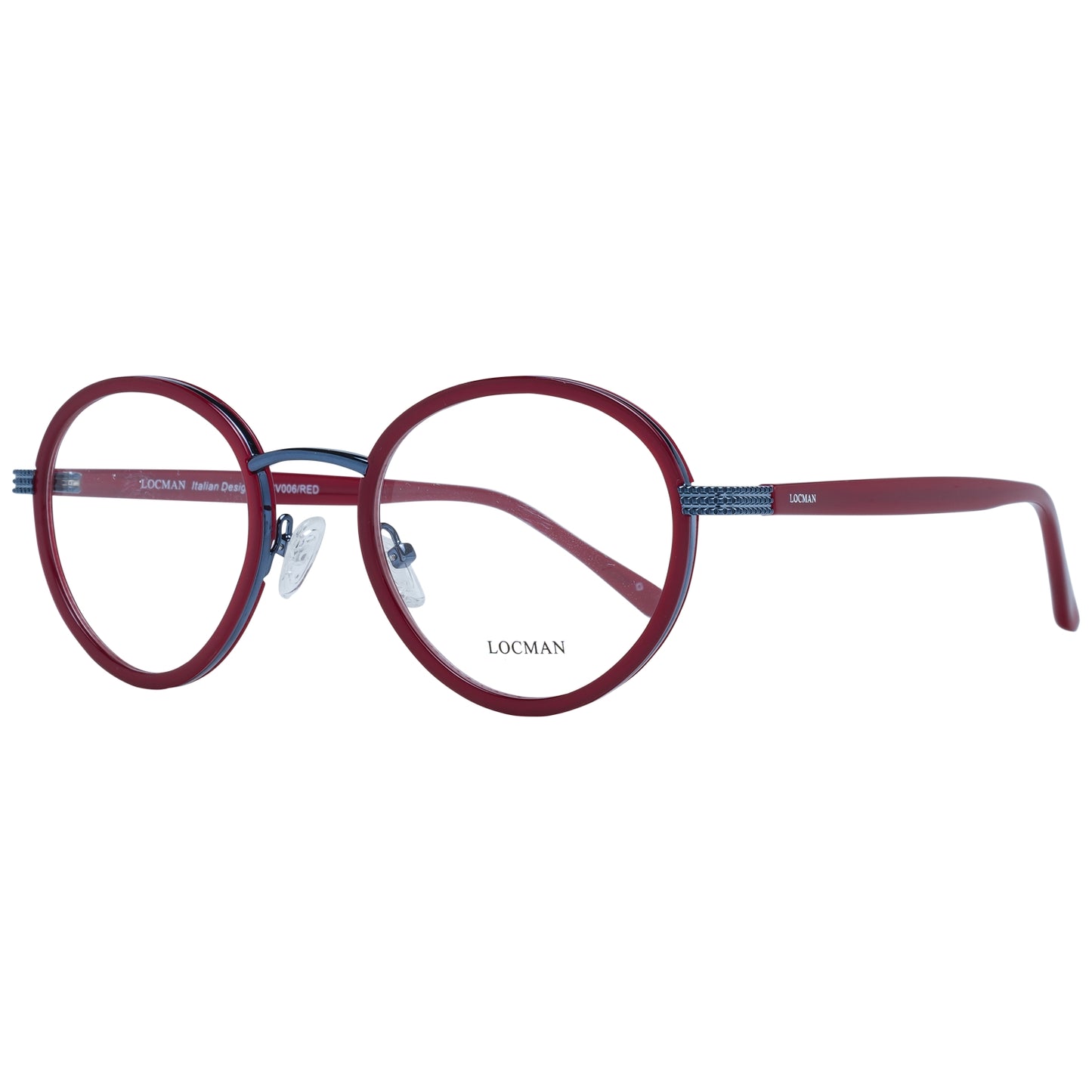 LOCMAN EYEWEAR LOCV006 50RED Sonnenbrille Rot ansicht-3