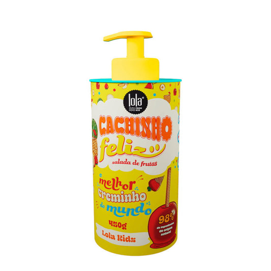 Lola Cosmetics Lola Cosmetics, Cachinho Feliz Kids, Früchte, Haarstyling-Creme, Flexibler Halt, 480 g Regular