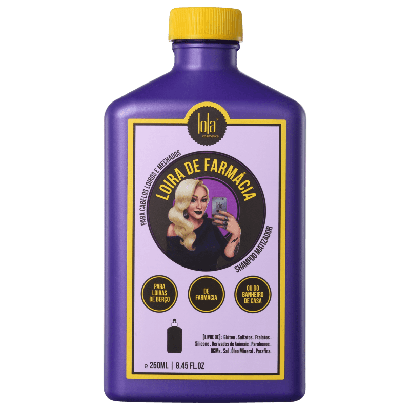 LOLA COSMETICS Loira De Farmácia Shampoo Matizador 250 ml