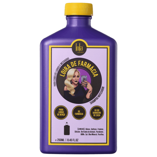 LOLA COSMETICS Loira De Farmácia Shampoo Matizador 250 ml