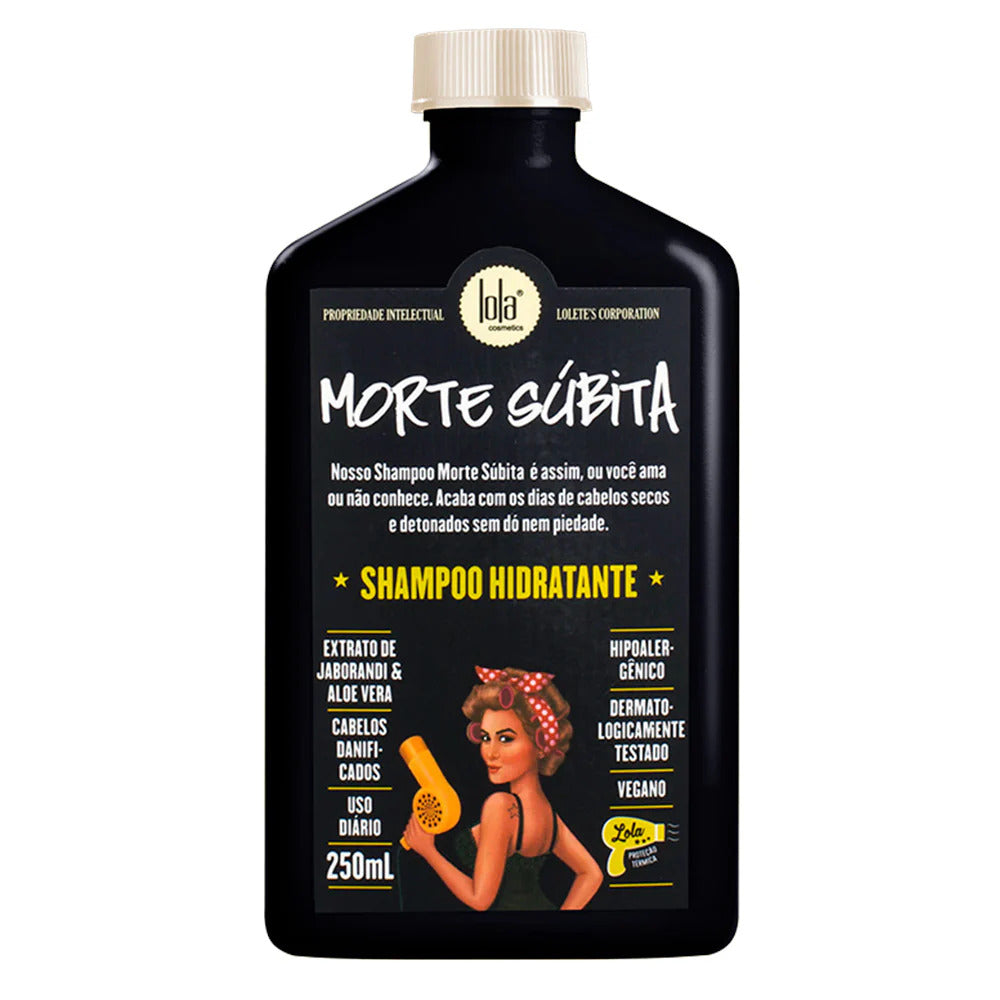 Lola Cosmetics Lola Cosmetics, Morte Subita, Haarshampoo, Zur Hydratation, 250 ml Regular