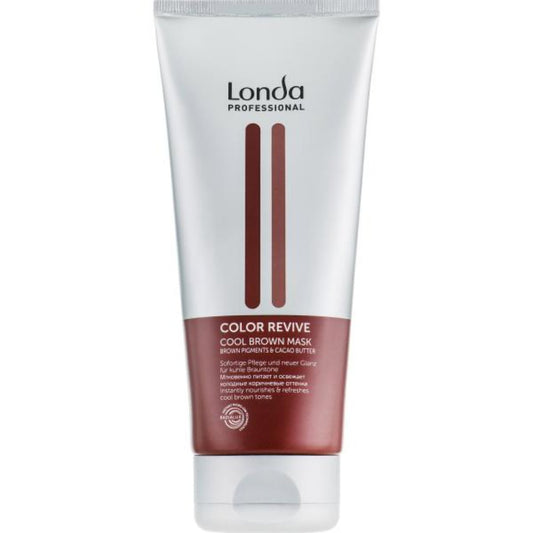 Londa Professional Londa Professional, Color Revive Cool Brown, Haarbehandlungs-Crememaske, Für Farbschutz, 200 ml Regular
