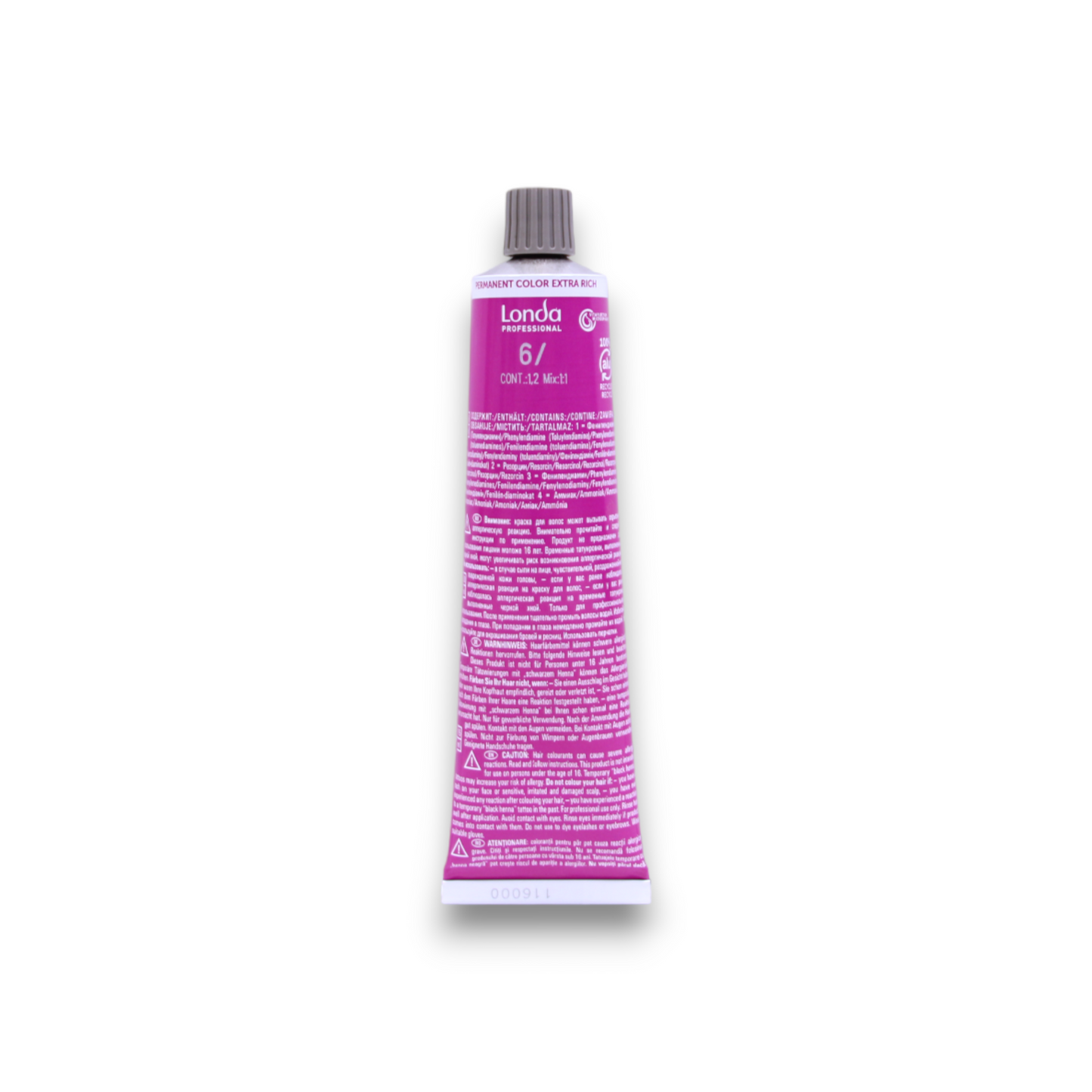 Londa Professional, Londacolor, Permanente Haarfarbe, 6 , 60 ml
