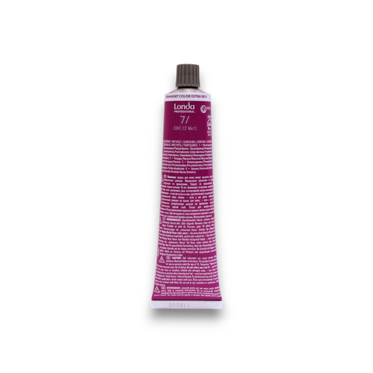 Londa Professional Londa Professional, Londacolor, Permanente Haarfarbe, 7/ Medium Blonde, 60 ml Regular