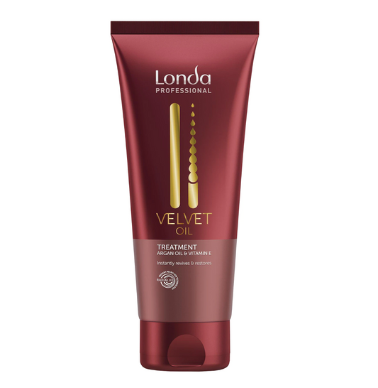 Londa Professional Londa Professional, Velvet Oil, Arganöl & Vitamin E, Haarbehandlungs-Crememaske, Für Glanz, 200 ml Regular