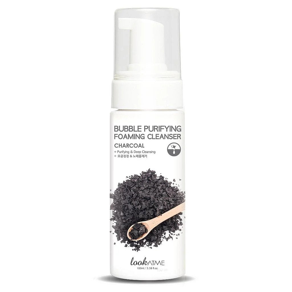 Look At Me Look At Me, Bubble Purifying, Holzkohle, Tiefenreinigung, Reinigungsschaum, 150 ml Regular