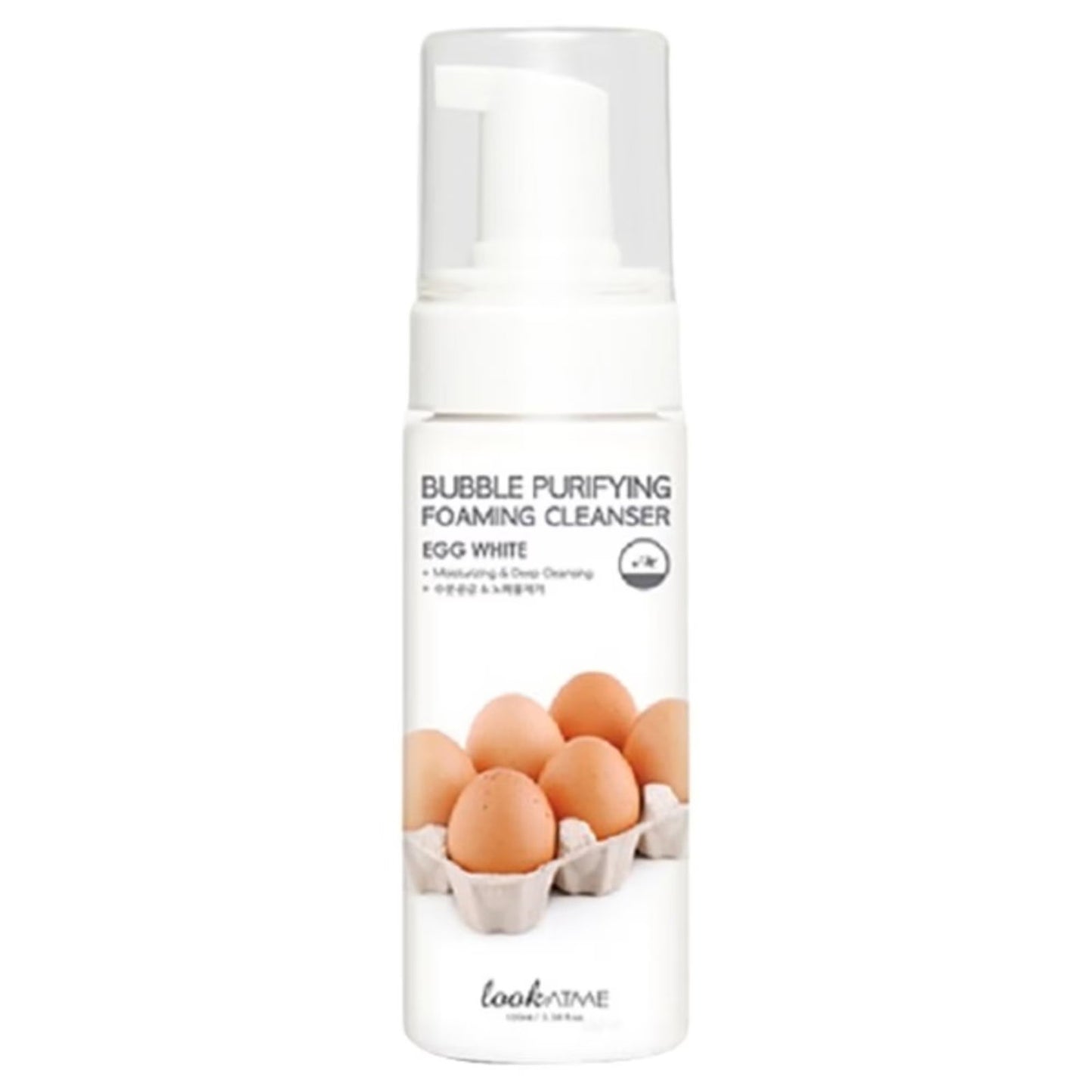 Look At Me Look At Me, Bubble Purifying, Egg White, Reinigung, Reinigungsschaum, 100 ml Regular