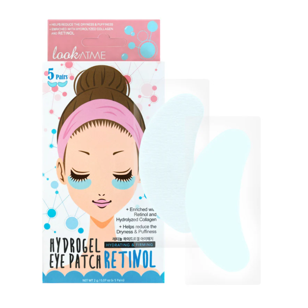 Look At Me Look At Me, Hydrogel, Retinol, Festigung, Augenklappe, 10 stk Regular