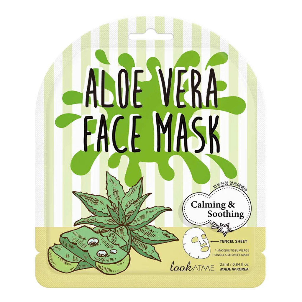 Look At Me Look At Me, Look At Me, Aloe Vera, Beruhigend, Gesichtsmaske, Für das Gesicht, 25 ml Regular