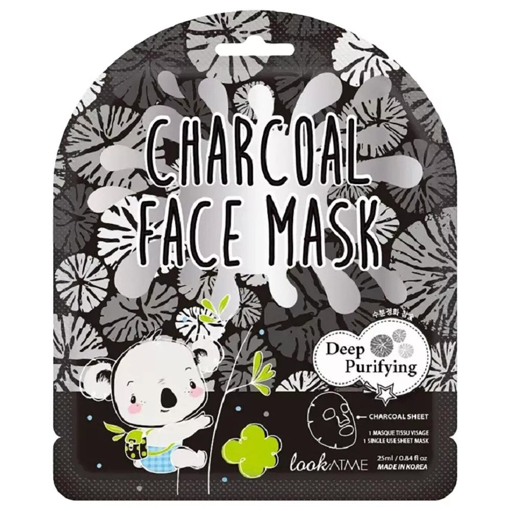 Look At Me Look At Me, Look At Me, Holzkohle, Reinigung, Gesichtsmaske, Für das Gesicht, 25 ml Regular