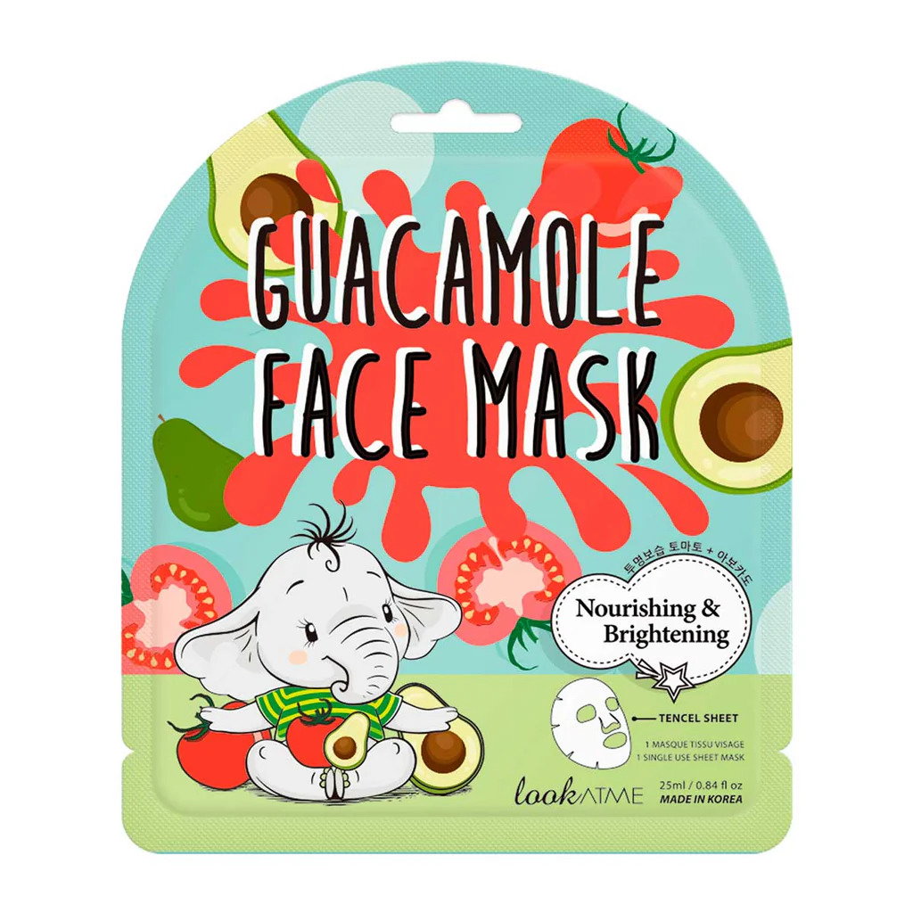 Look At Me Look At Me, Look At Me, Guacamole, Aufhellung, Gesichtsmaske, Für das Gesicht, 25 ml Regular