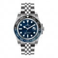 LORENZ 26122SS Date Armbanduhr 43 mm Silber ansicht-3
