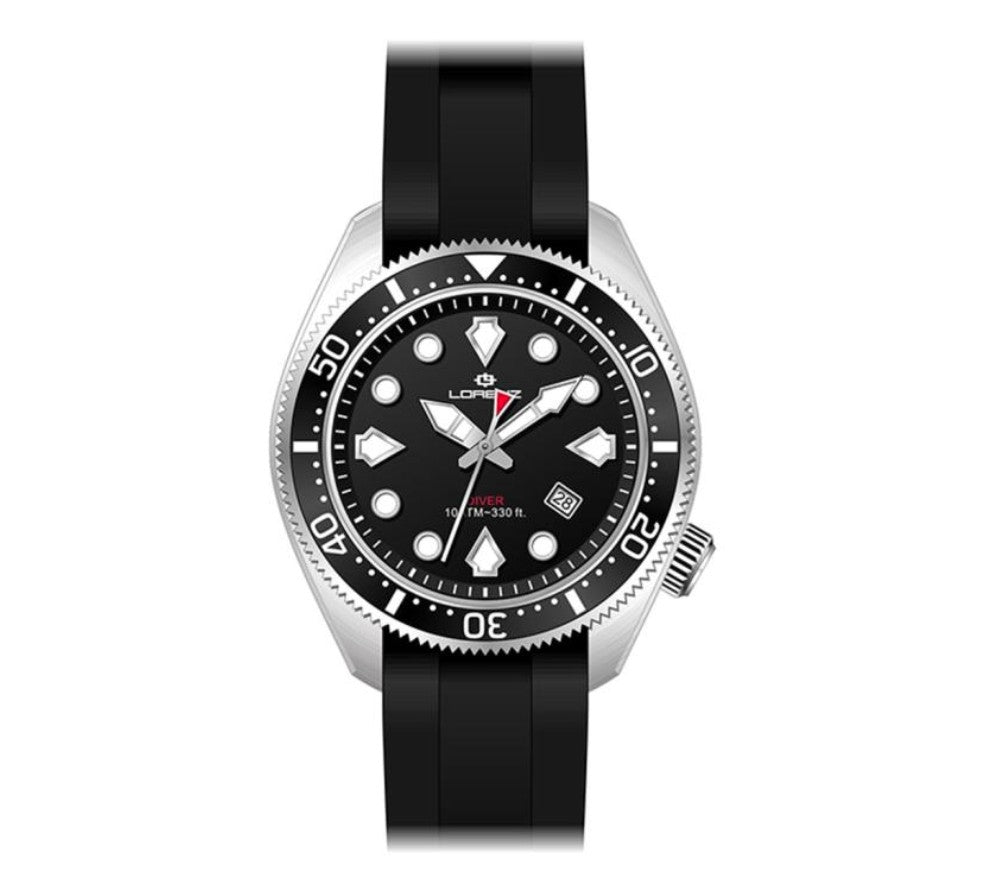 LORENZ 26169AA Date Armbanduhr 42 mm