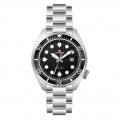 LORENZ 26169FF Date Armbanduhr 42 mm Silber ansicht-3