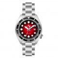 LORENZ 26169II Date Armbanduhr 42 mm Silber ansicht-3
