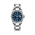 LORENZ 28190BB Date Armbanduhr 32 mm Silber ansicht-3