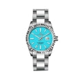 LORENZ 28190DD Date Armbanduhr 32 mm Silber ansicht-3