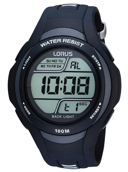 LORUS R2305EX9 Chronograph Armbanduhr 20 mm ansicht-2