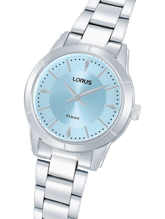 LORUS Damen Chronograph Armbanduhr aus Kunststoff 20 mm RG225YX9 – Produktansicht