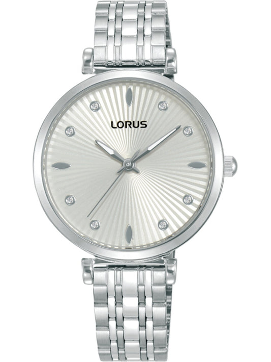 LORUS Damen Chronograph Armbanduhr aus Kunststoff 20 mm RG261XX9 – Produktansicht