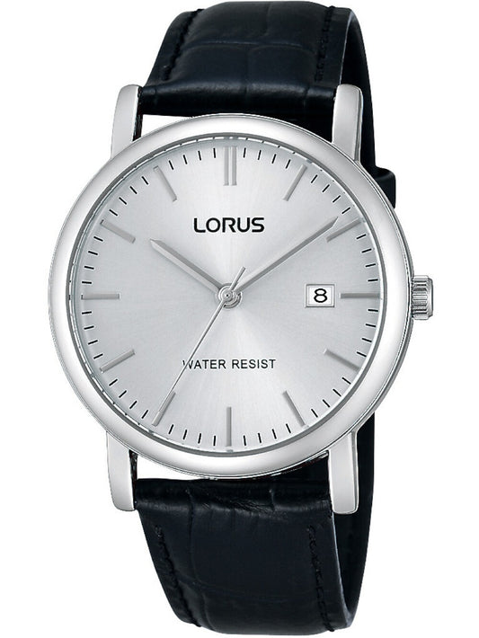 LORUS Herren Quarzuhr mit Datum aus Kunststoff 20 mm RG839CX5 – Produktansicht