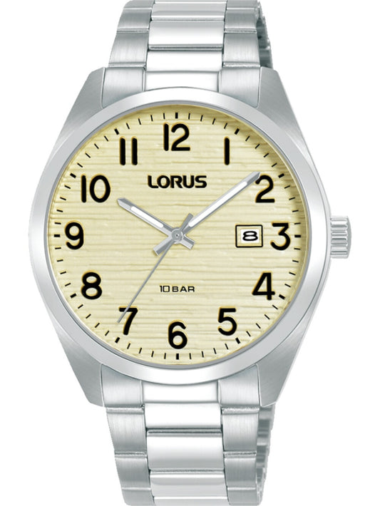 LORUS Herren Quarzuhr mit Datum 20 mm RH911RX9 – Produktansicht