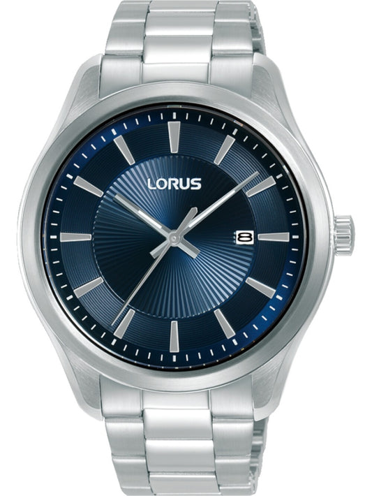 LORUS Herren Quarzuhr mit Datum 20 mm RH927RX9 – Produktansicht