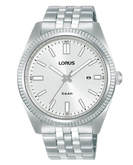 LORUS Herren Quarzuhr mit Datum 20 mm RH971QX9 – Produktansicht