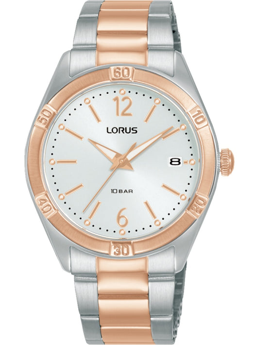 LORUS Damen Quarzuhr mit Datum 20 mm RH982QX9 – Produktansicht