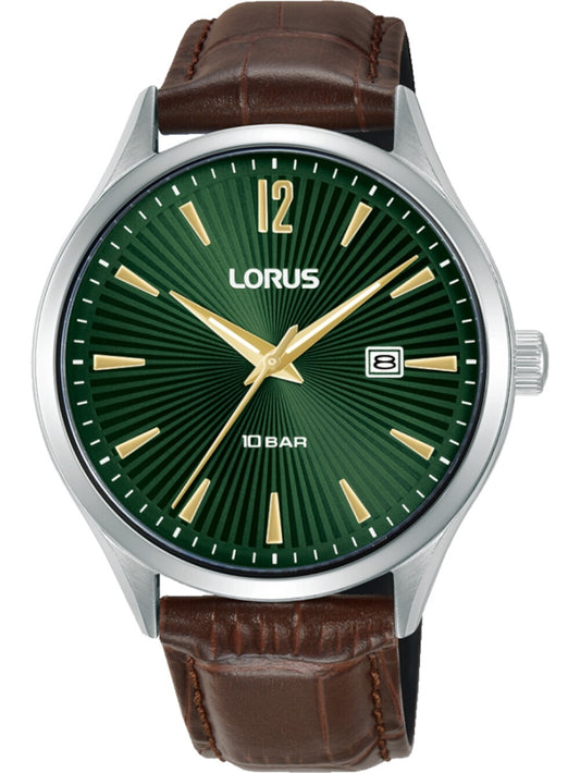 LORUS Herren Quarzuhr mit Datum 41 mm RH995RX9 – Produktansicht