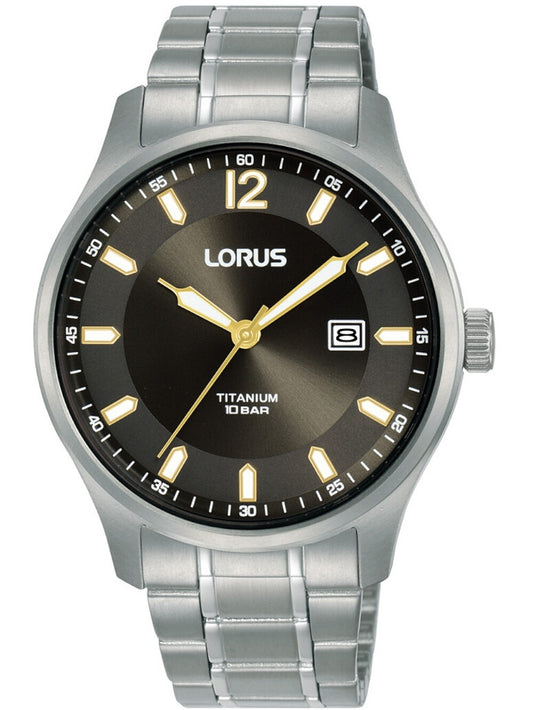 LORUS Herren Quarzuhr mit Datum 41 mm RH999QX9 – Produktansicht