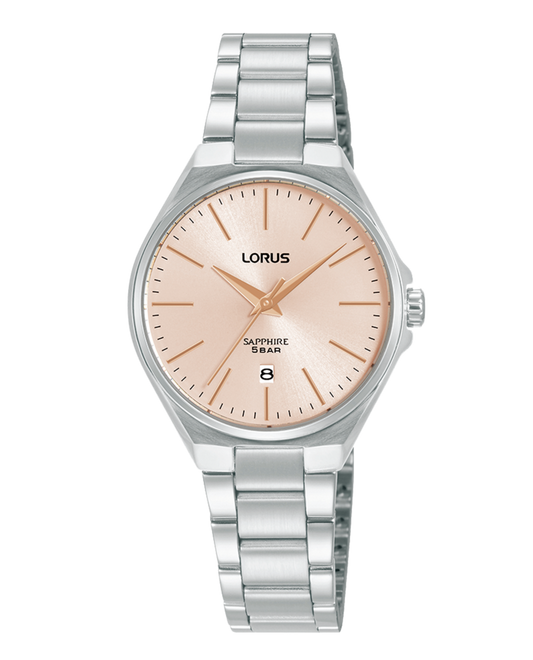 LORUS Damen Quarzuhr mit Datum 41 mm RJ269BX9 – Produktansicht