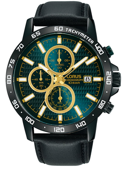 LORUS RM319GX9 Chronograph Armbanduhr 20 mm ansicht-2