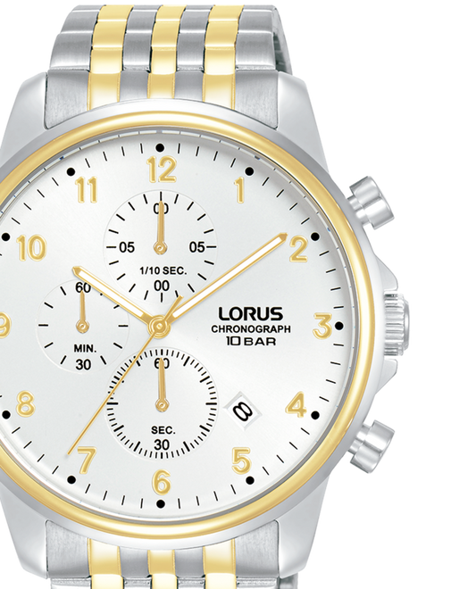 LORUS Herren Chronograph Armbanduhr 41 mm RM338JX9 – Produktansicht
