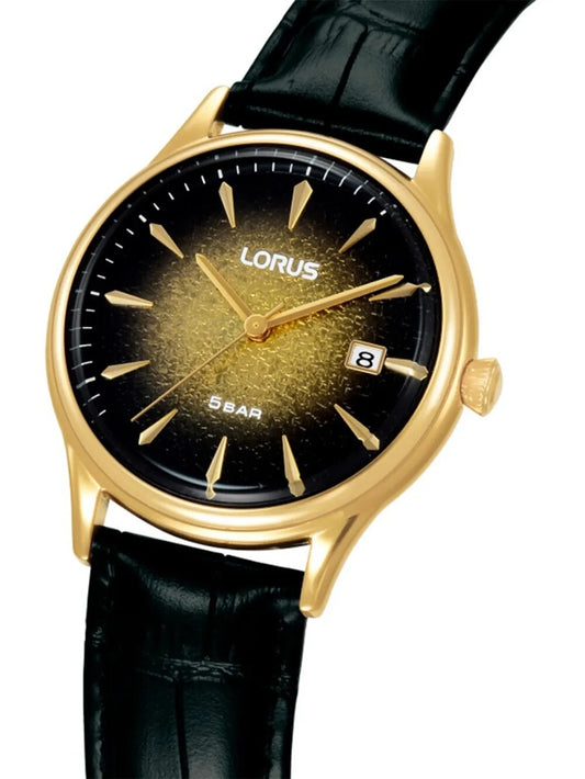 LORUS Herren Quarzuhr mit Datum aus Kunststoff 20 mm RS902EX9 – Produktansicht