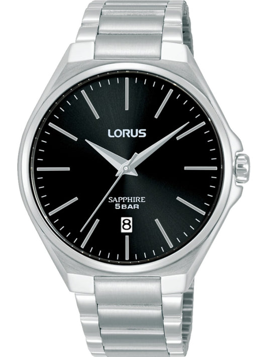 LORUS Herren Quarzuhr mit Datum 20 mm RS945DX9 – Produktansicht