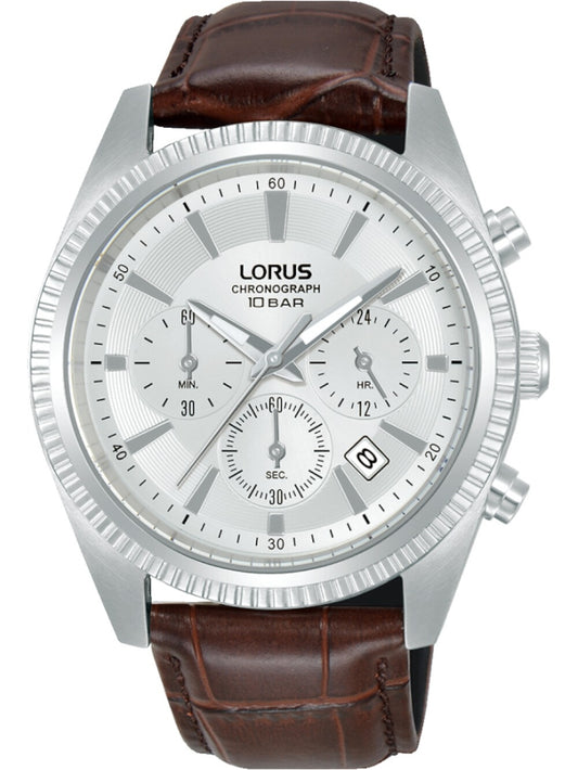 LORUS Herren Chronograph Armbanduhr aus Kunststoff 20 mm RT305LX9 – Produktansicht