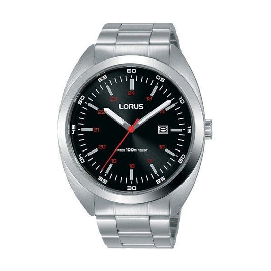 LORUS RT361HX9 Chronograph Armbanduhr 42 mm Schwarz