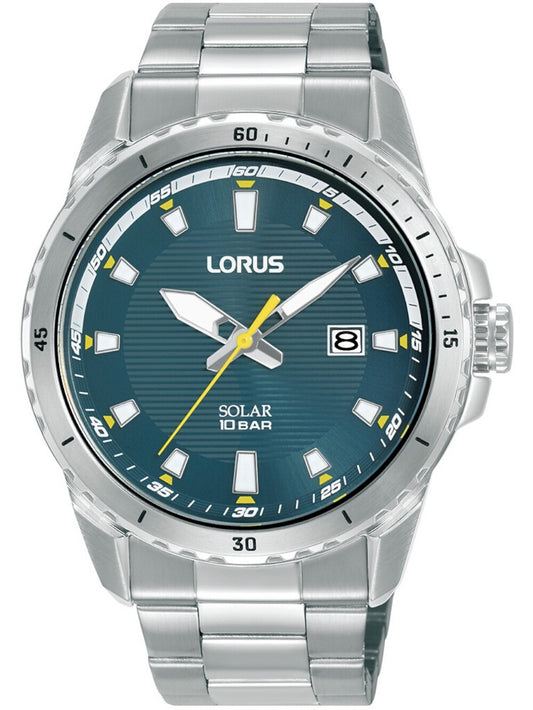 LORUS Herren Quarzuhr mit Datum 20 mm RX369AX9 – Produktansicht