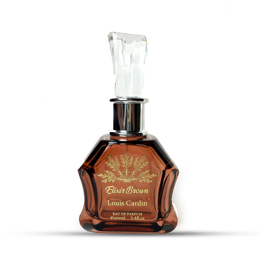 Louis Cardin Louis Cardin, Elixir Brown, Eau de Parfum, Für Männer, 100 ml Regular