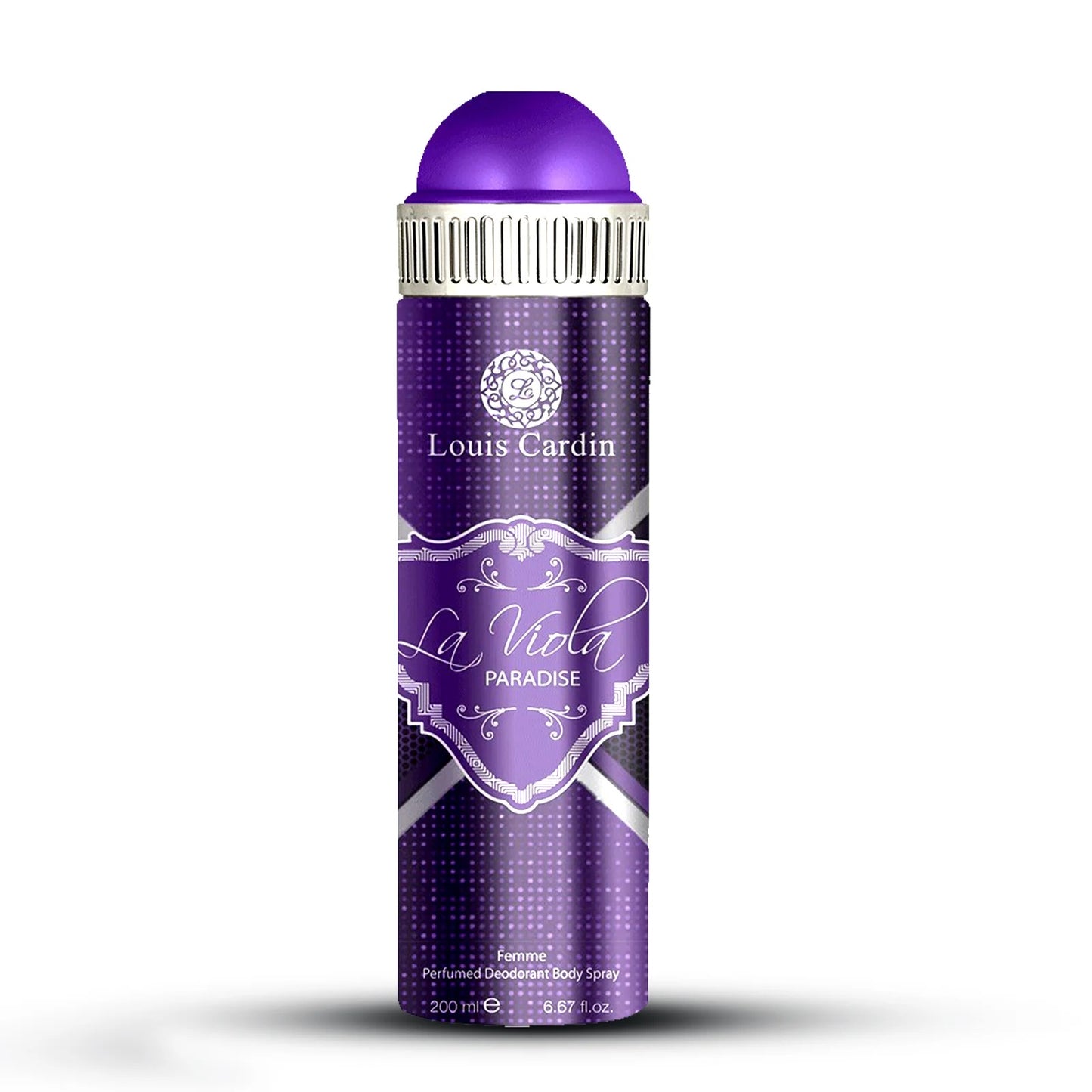 Louis Cardin Louis Cardin, La Viola Paradise, Deodorant Spray, Für Frauen, 200 ml Regular