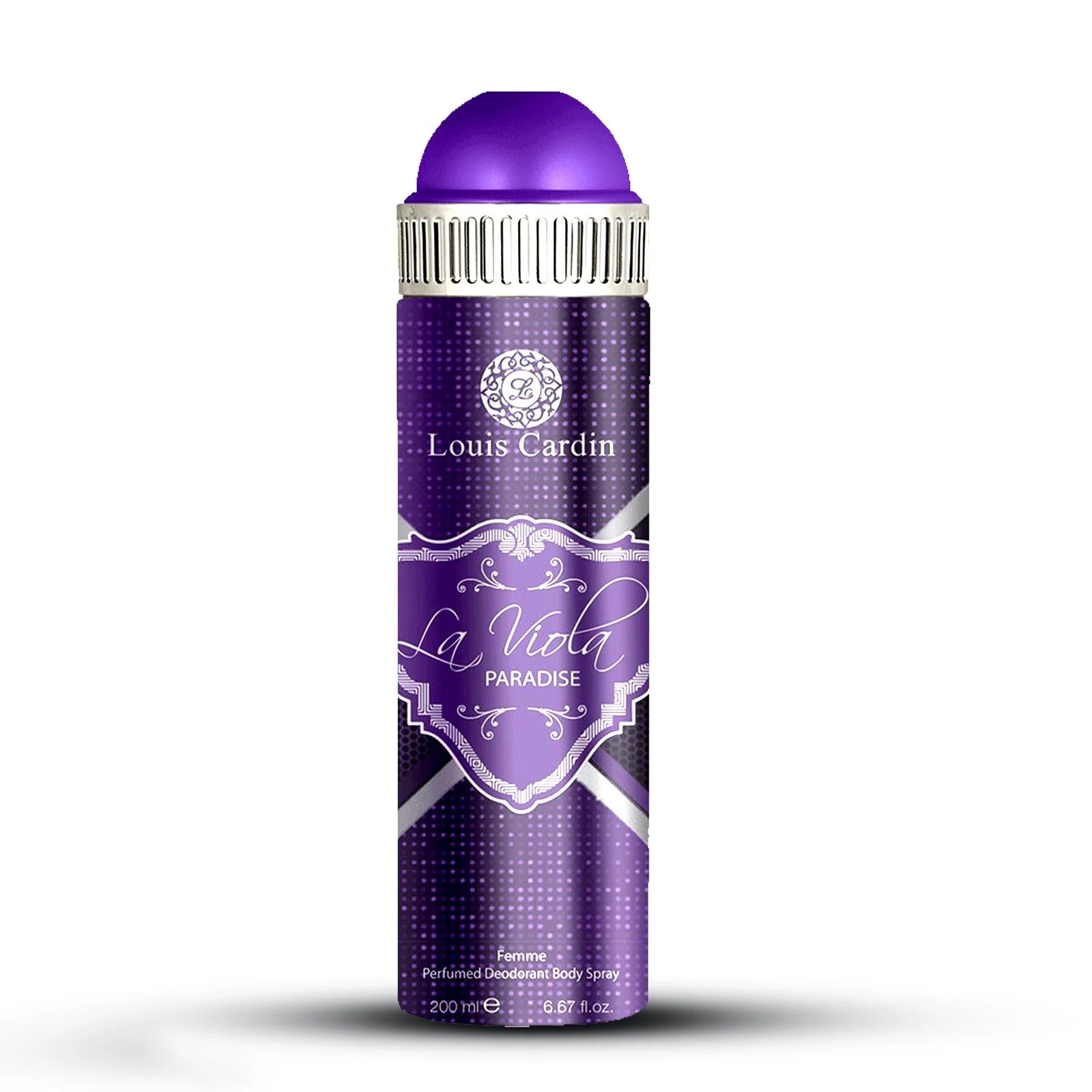 Louis Cardin Louis Cardin, La Viola Paradise, Deodorant Spray, Für Frauen, 200 ml Regular