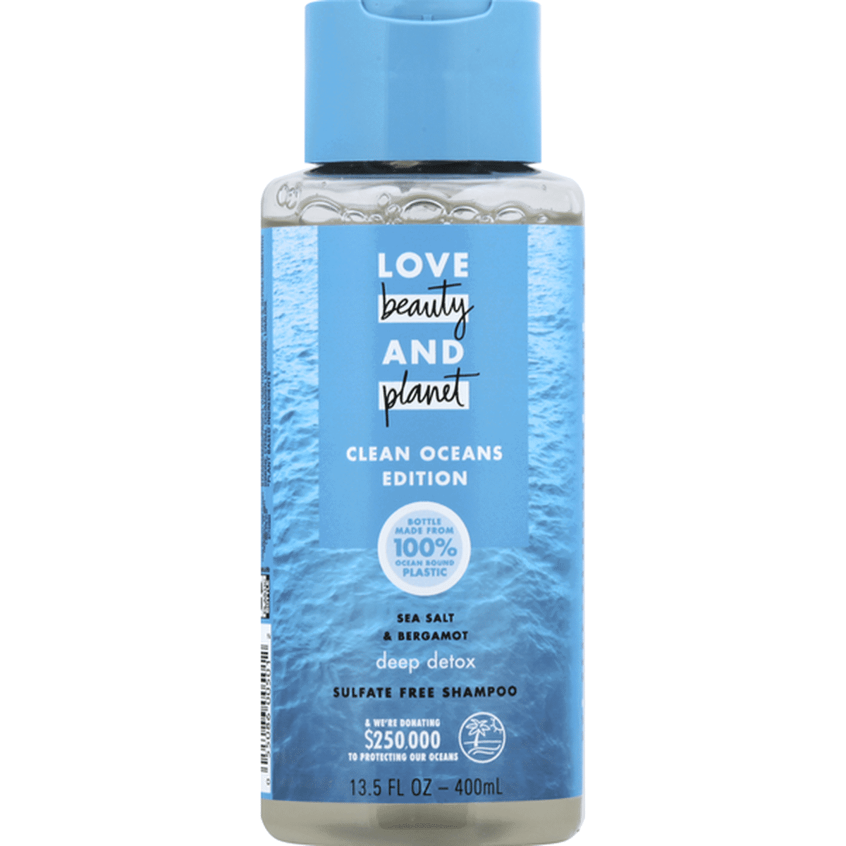 Love Beauty And Planet Love Beauty And Planet, Sea Salt and Bergamot, Haarshampoo, 400 ml Regular