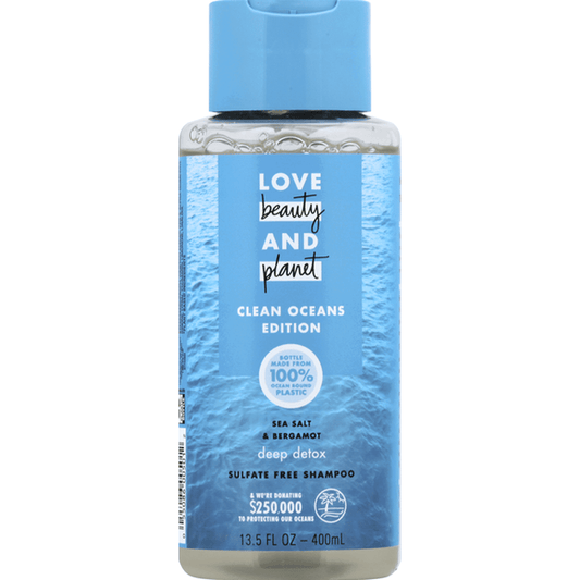 Love Beauty And Planet Love Beauty And Planet, Sea Salt and Bergamot, Haarshampoo, 400 ml Regular